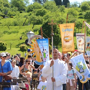 Nadbiskup Kutleša predvodio misno slavlje Hodočašća katoličkih škola i vrtića u Mariju Bistricu
